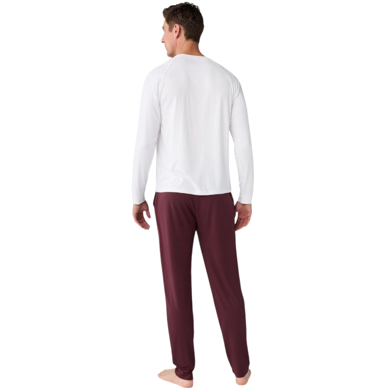 Cozy Earth Men’s Bamboo Stretch-Knit Long Sleeve - T-Shirts