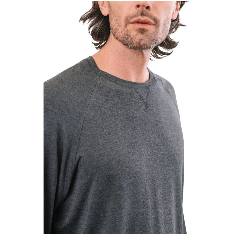 Cozy Earth Men's Bamboo Stretch-Knit Long Sleeve - T-Shirts - SwagWear