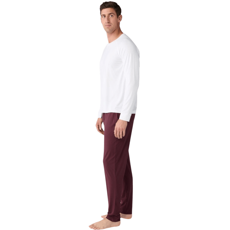 Cozy Earth Men's Bamboo Stretch-Knit Long Sleeve - T-Shirts - SwagWear