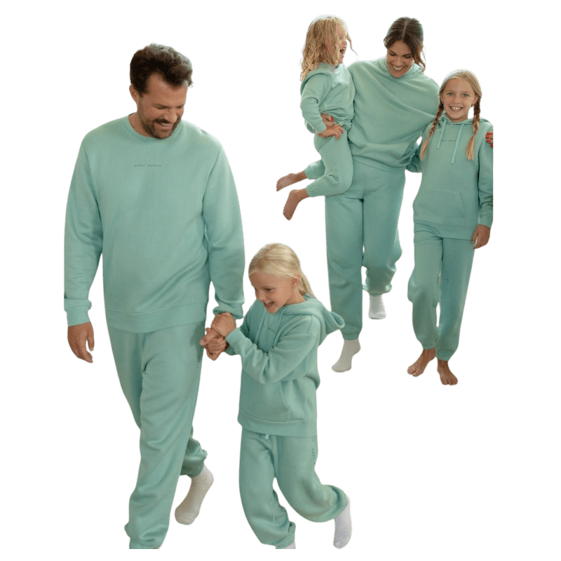 Cozy Earth Men's CityScape Crewneck - Sweatshirts - SwagWear