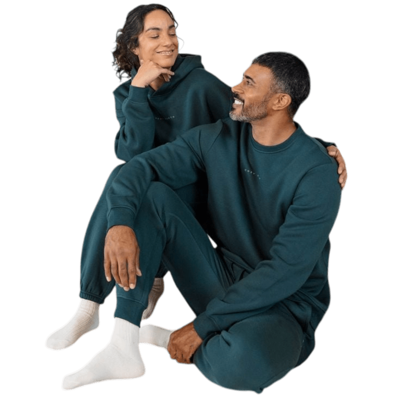 Cozy Earth Men's CityScape Crewneck - Sweatshirts - SwagWear