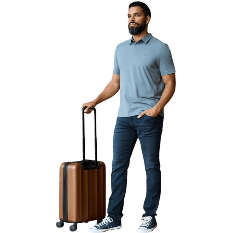Cozy Earth Men's Everyday Polo - Polos - SwagWear