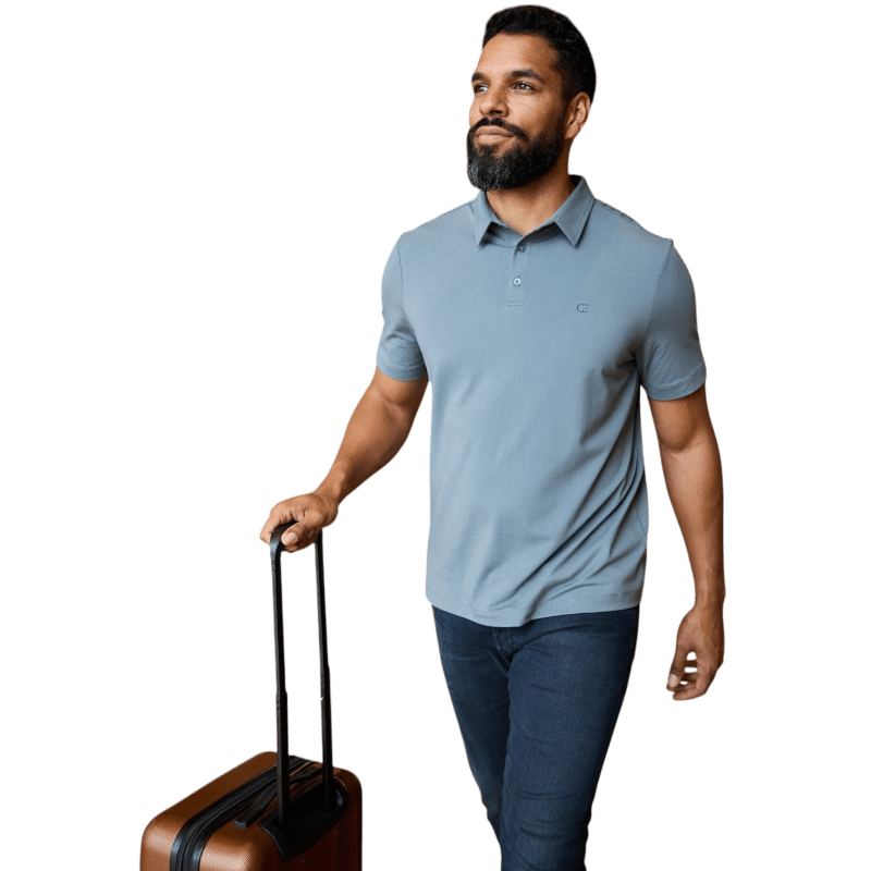 Cozy Earth Men's Everyday Polo - Polos - SwagWear