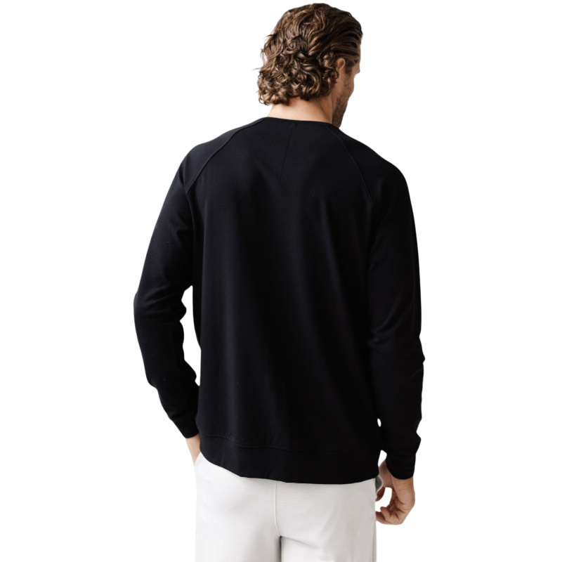 Cozy Earth Men’s Ultra-Soft Bamboo Pullover Crew - Sweatshirts