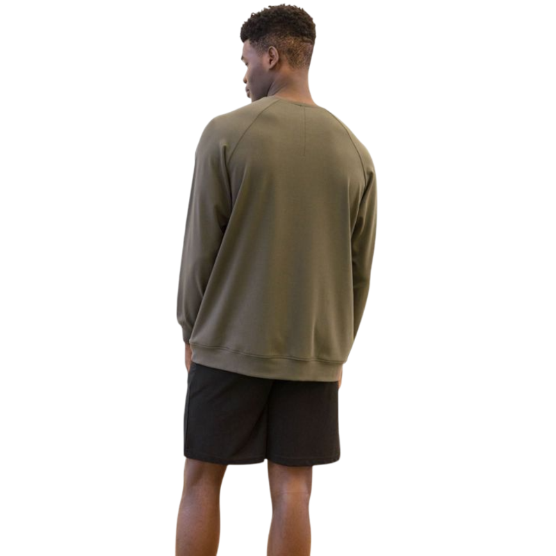 Cozy Earth Men’s Ultra-Soft Bamboo Pullover Crew - Sweatshirts