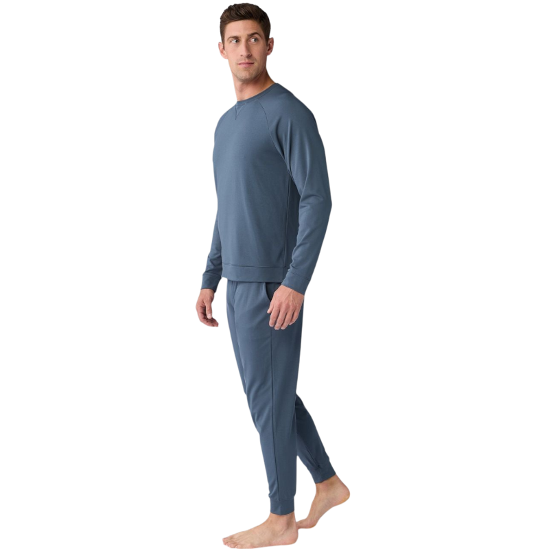 Cozy Earth Men’s Ultra-Soft Bamboo Pullover Crew - Sweatshirts