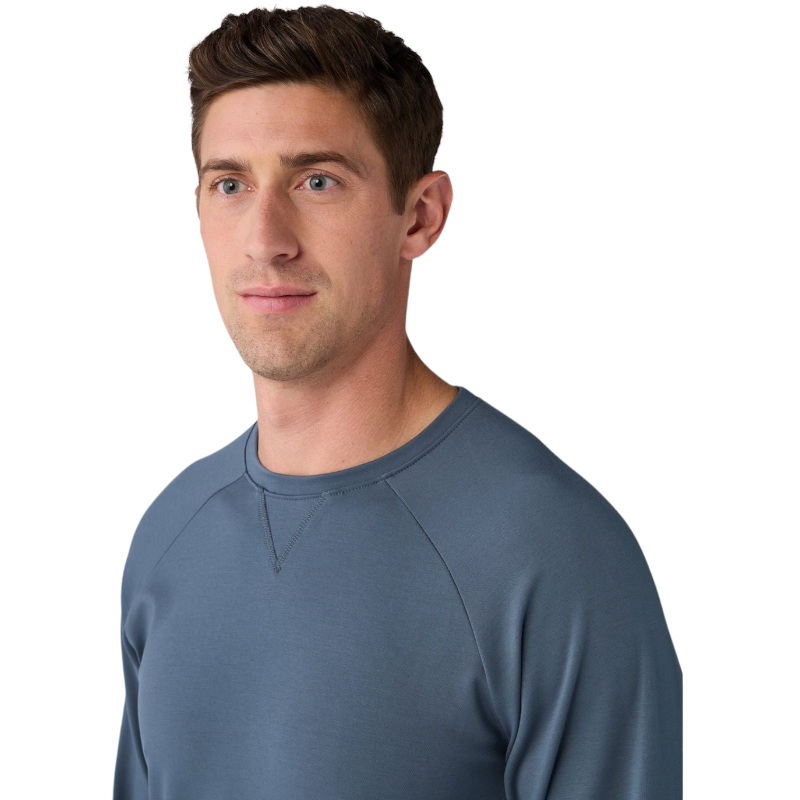 Cozy Earth Men’s Ultra-Soft Bamboo Pullover Crew - Sweatshirts