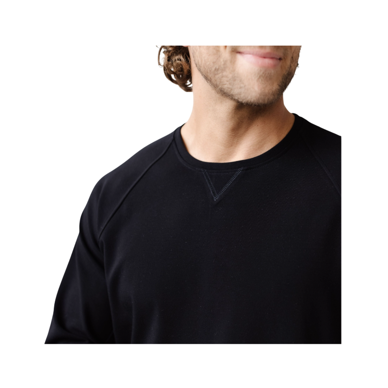 Cozy Earth Men’s Ultra-Soft Bamboo Pullover Crew - Sweatshirts