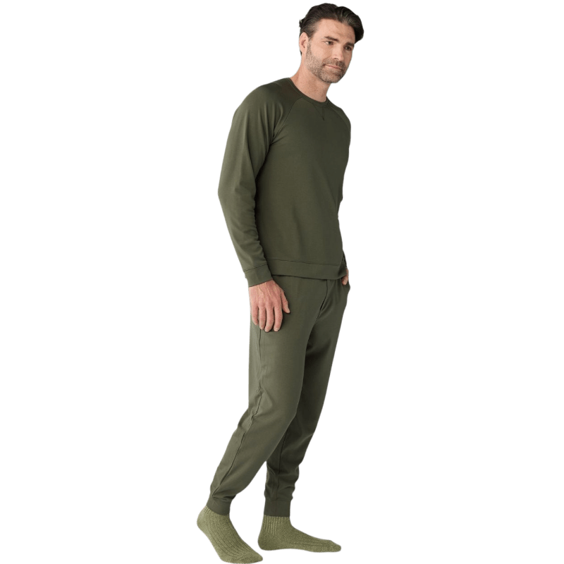 Cozy Earth Men's Ultra-Soft Bamboo Pullover Crew - Sweatshirts - SwagWear