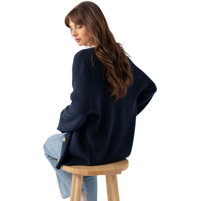 Cozy Earth Oversized Classic Cardigan - Cardigans