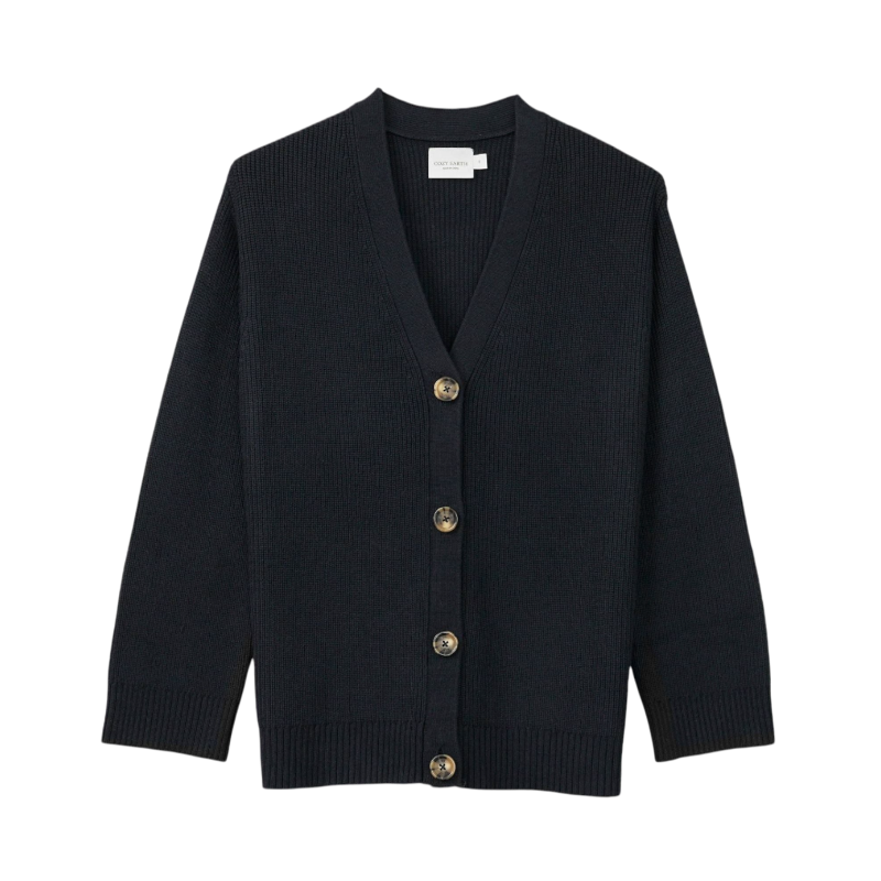 Cozy Earth Oversized Classic Cardigan - Cardigans