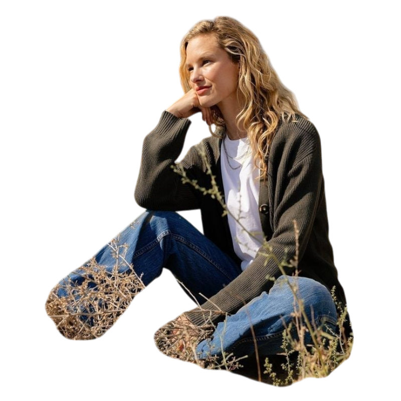 Cozy Earth Oversized Classic Cardigan - Cardigans