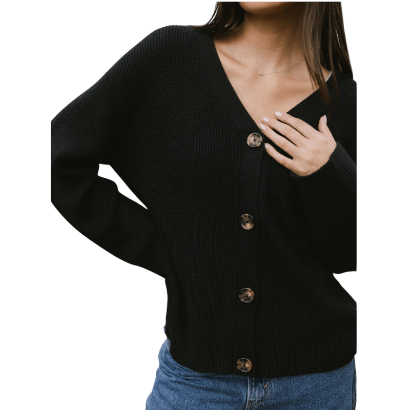 Cozy Earth Oversized Classic Cardigan - Cardigans - SwagWear