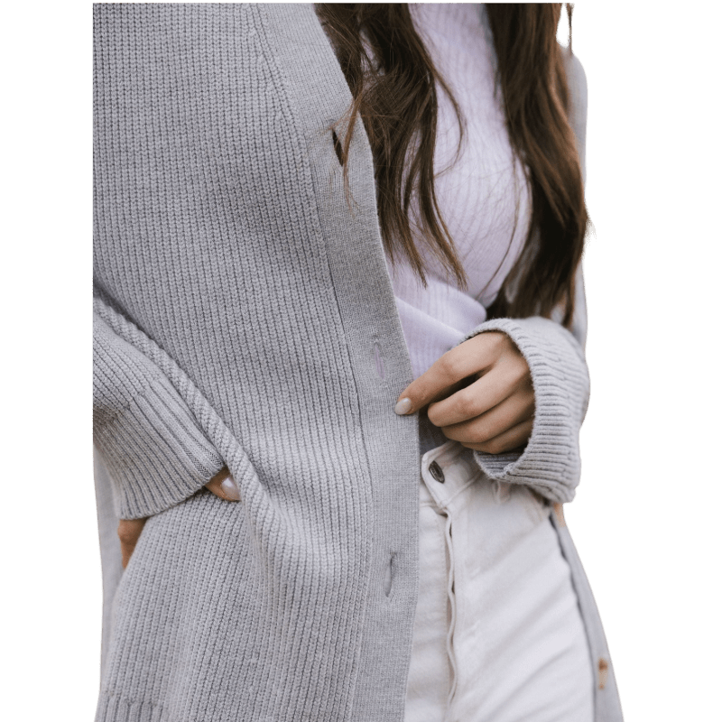 Cozy Earth Oversized Classic Cardigan - Cardigans - SwagWear