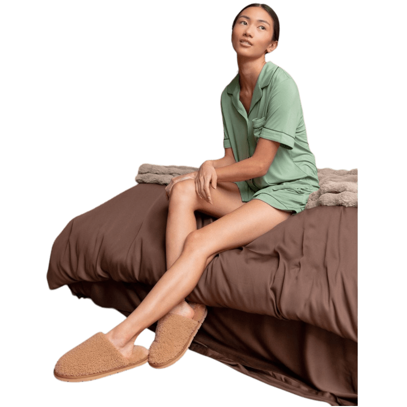 Cozy Earth Puffy Sheep Slipper - Slippers - SwagWear