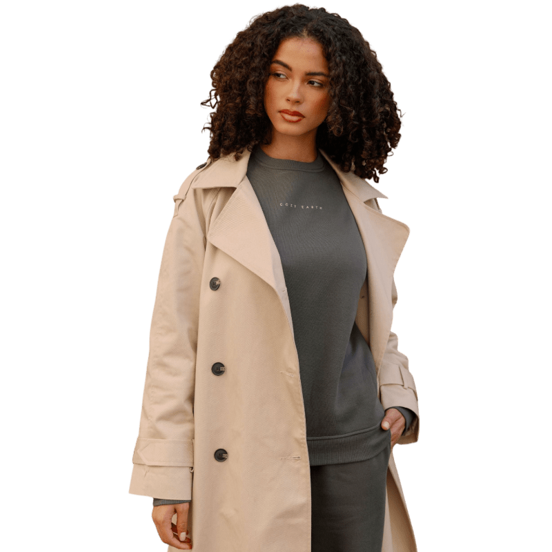 Cozy Earth Women's CityScape Crewneck - Sweatshirts - SwagWear