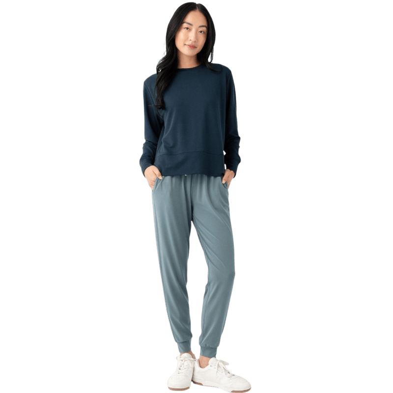Cozy Earth Women's StudioLite Crewneck - Sweatshirts - SwagWear