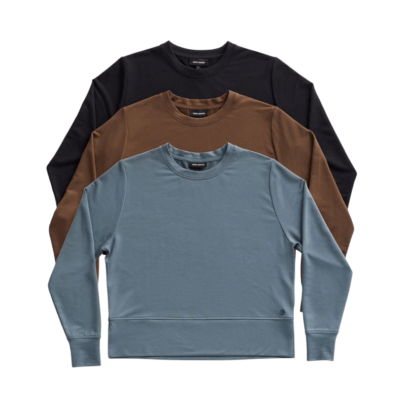 Cozy Earth Women's StudioLite Crewneck - Sweatshirts - SwagWear