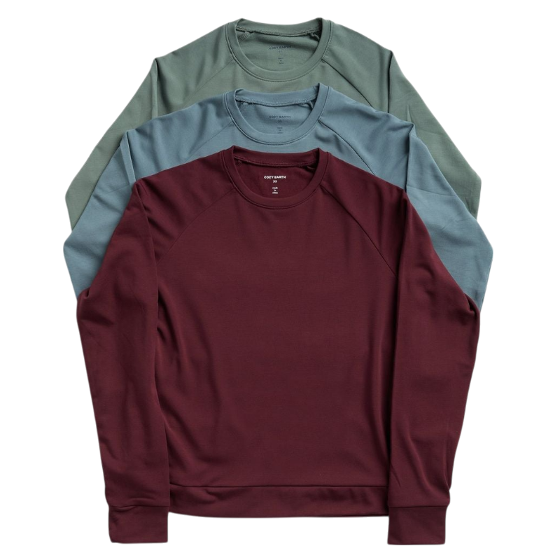 Cozy Earth Women’s Ultra-Soft Bamboo Pullover Crew - Sweatshirts