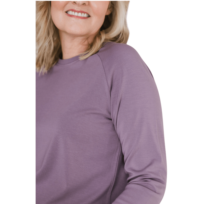 Cozy Earth Women's Ultra-Soft Bamboo Pullover Crew - Sweatshirts - SwagWear