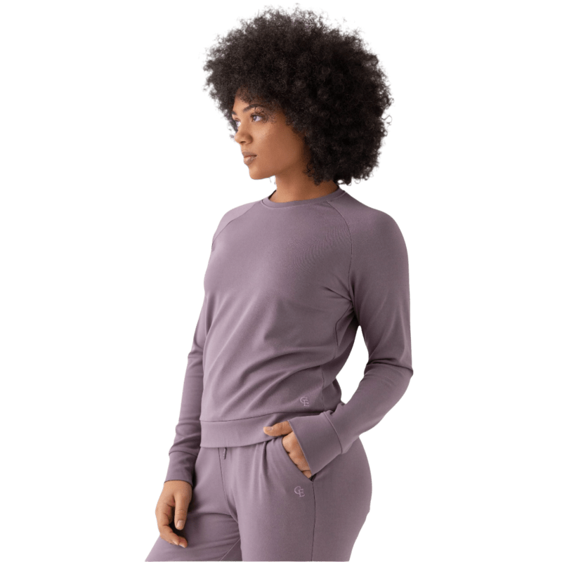 Cozy Earth Women's Ultra-Soft Bamboo Pullover Crew - Sweatshirts - SwagWear
