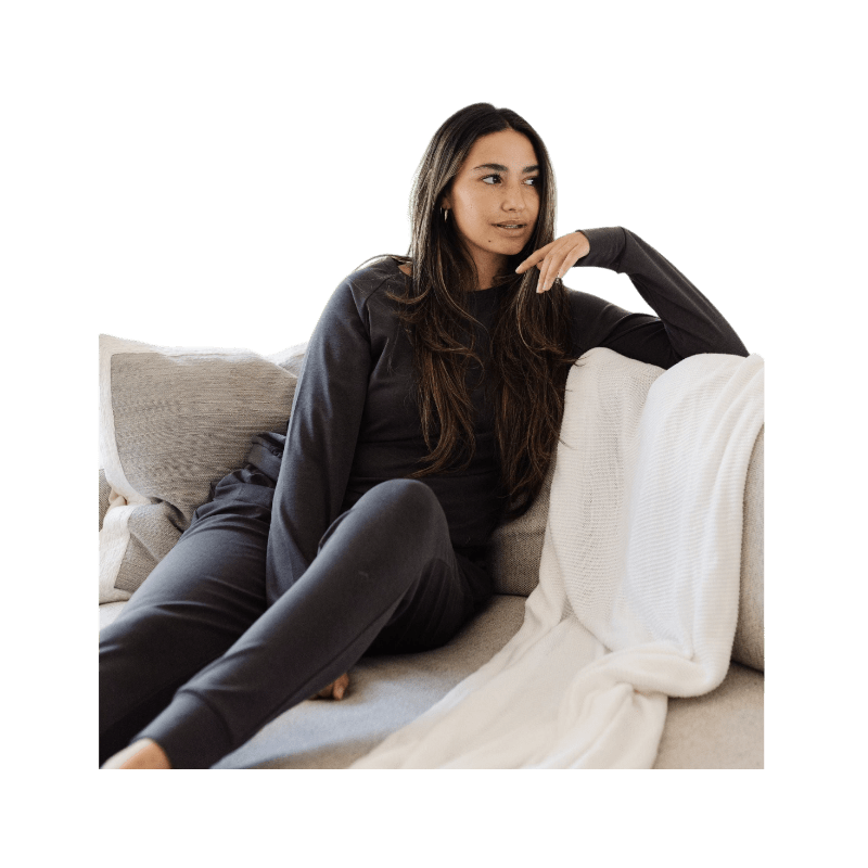 Cozy Earth Women's Ultra-Soft Bamboo Pullover Crew - Sweatshirts - SwagWear
