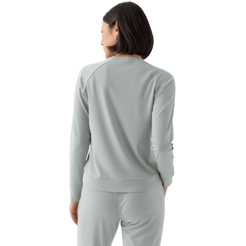 Cozy Earth Women's Ultra-Soft Bamboo Pullover Crew - Sweatshirts - SwagWear