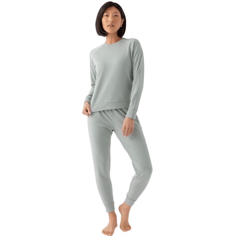 Cozy Earth Women's Ultra-Soft Bamboo Pullover Crew - Sweatshirts - SwagWear
