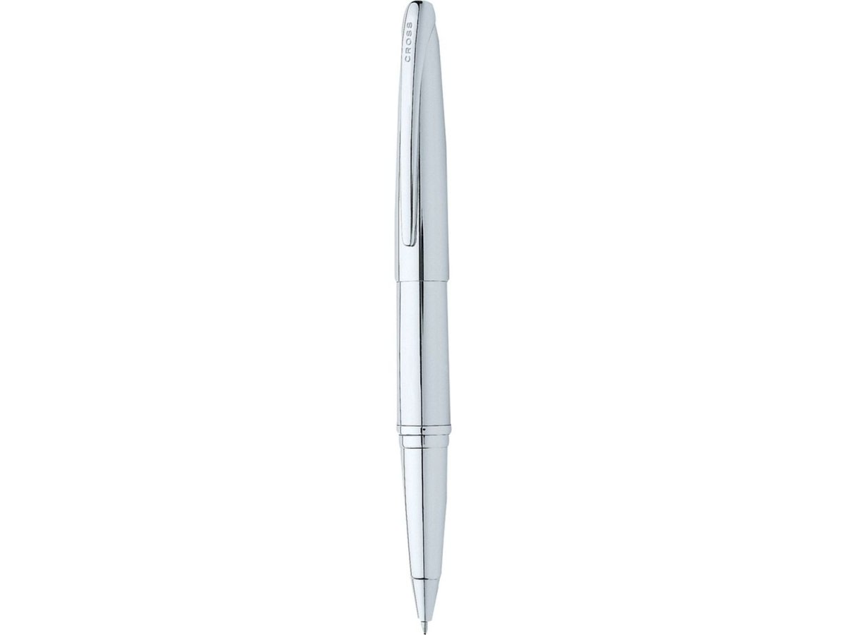 Cross® ATX Pure Chrome Roller Ball - Roller Ball Pens - SwagWear