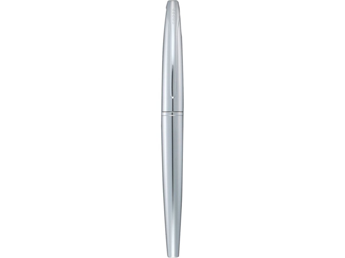 Cross® ATX Pure Chrome Roller Ball - Roller Ball Pens - SwagWear