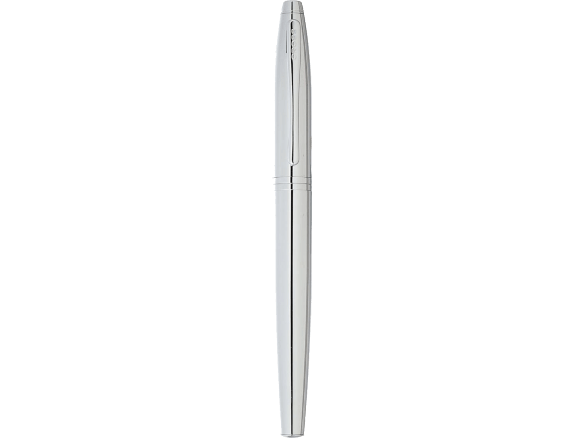 Cross® Calais Chrome Roller Ball - Roller Ball Pens - SwagWear