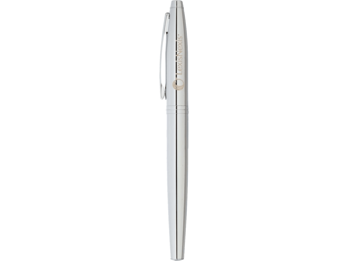Cross® Calais Chrome Roller Ball - Roller Ball Pens - SwagWear
