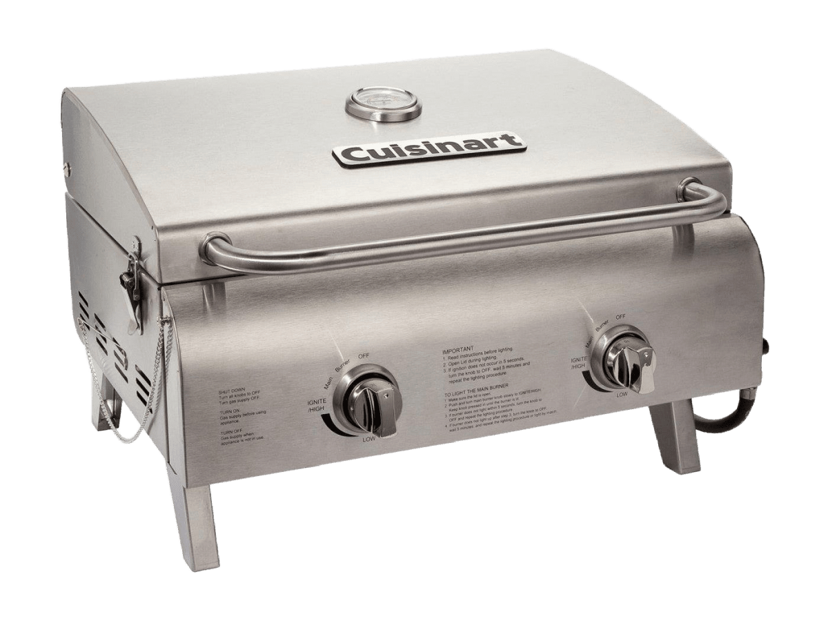 Cuisinart® Outdoors Chef's Style Stainless Tabletop Grill - Outdoor Grills - SwagWear
