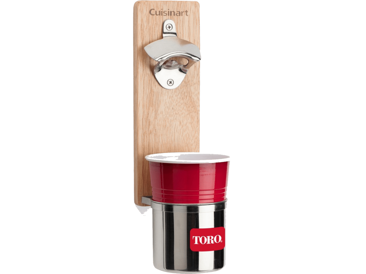 Cuisinart Outdoors® Magnetic Bottle Opener & Cup Holder - Barware - SwagWear