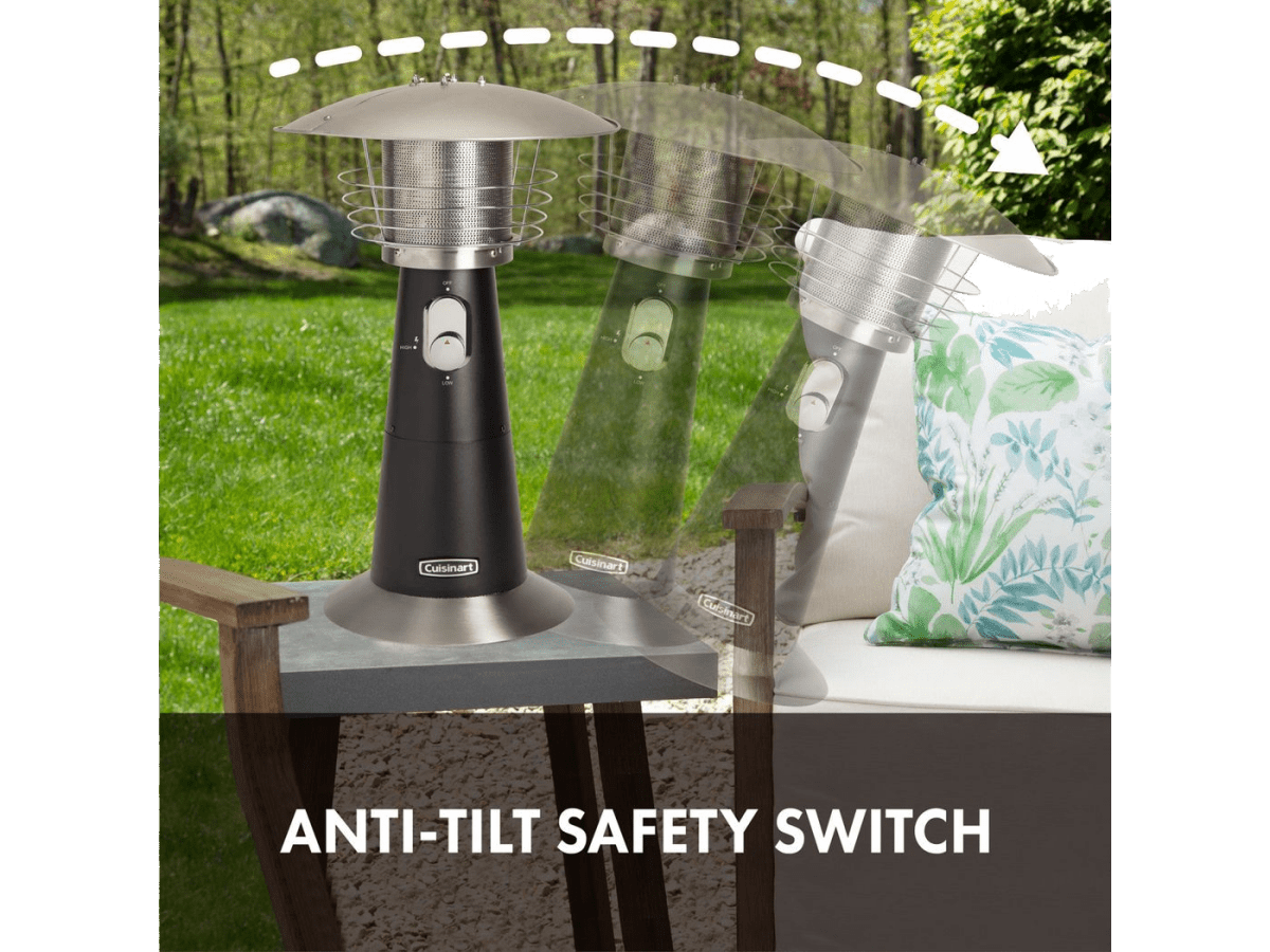 Cuisinart Outdoors® Tabletop Patio Heater - Patio Heaters - SwagWear