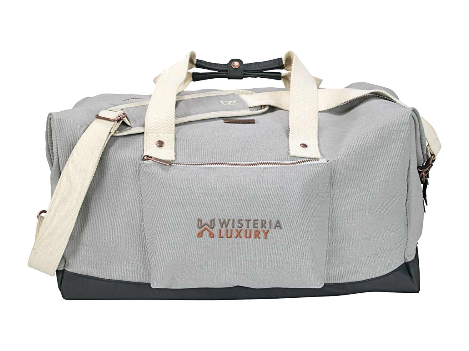 Cutter & Buck® 19’’ Cotton Weekender Duffle Bag - Gray - Duffel Bags