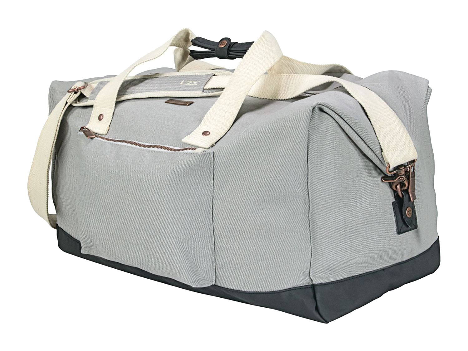 Cutter & Buck® 19’’ Cotton Weekender Duffle Bag - Gray - Duffel Bags
