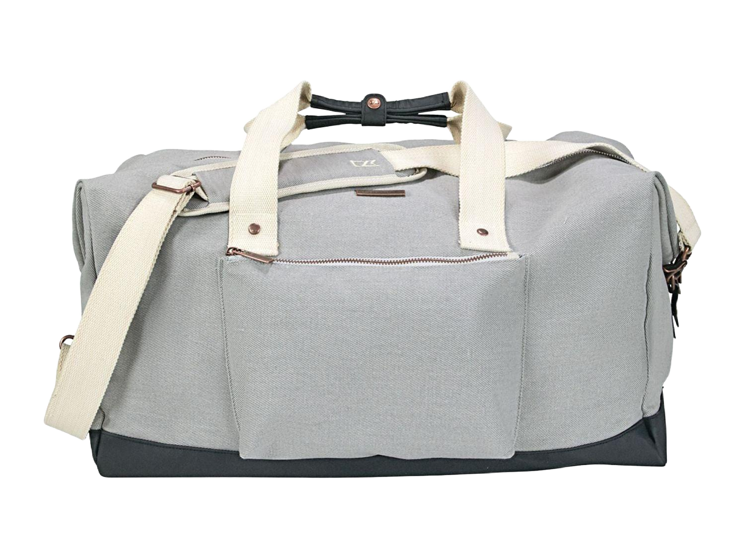 Cutter & Buck® 19’’ Cotton Weekender Duffle Bag - Gray - Duffel Bags