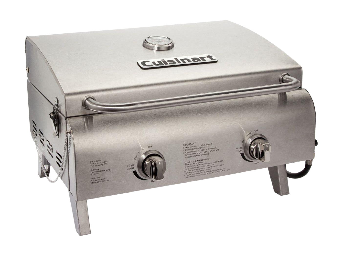 Cuisinart® Outdoors Chef's Style Stainless Tabletop Grill