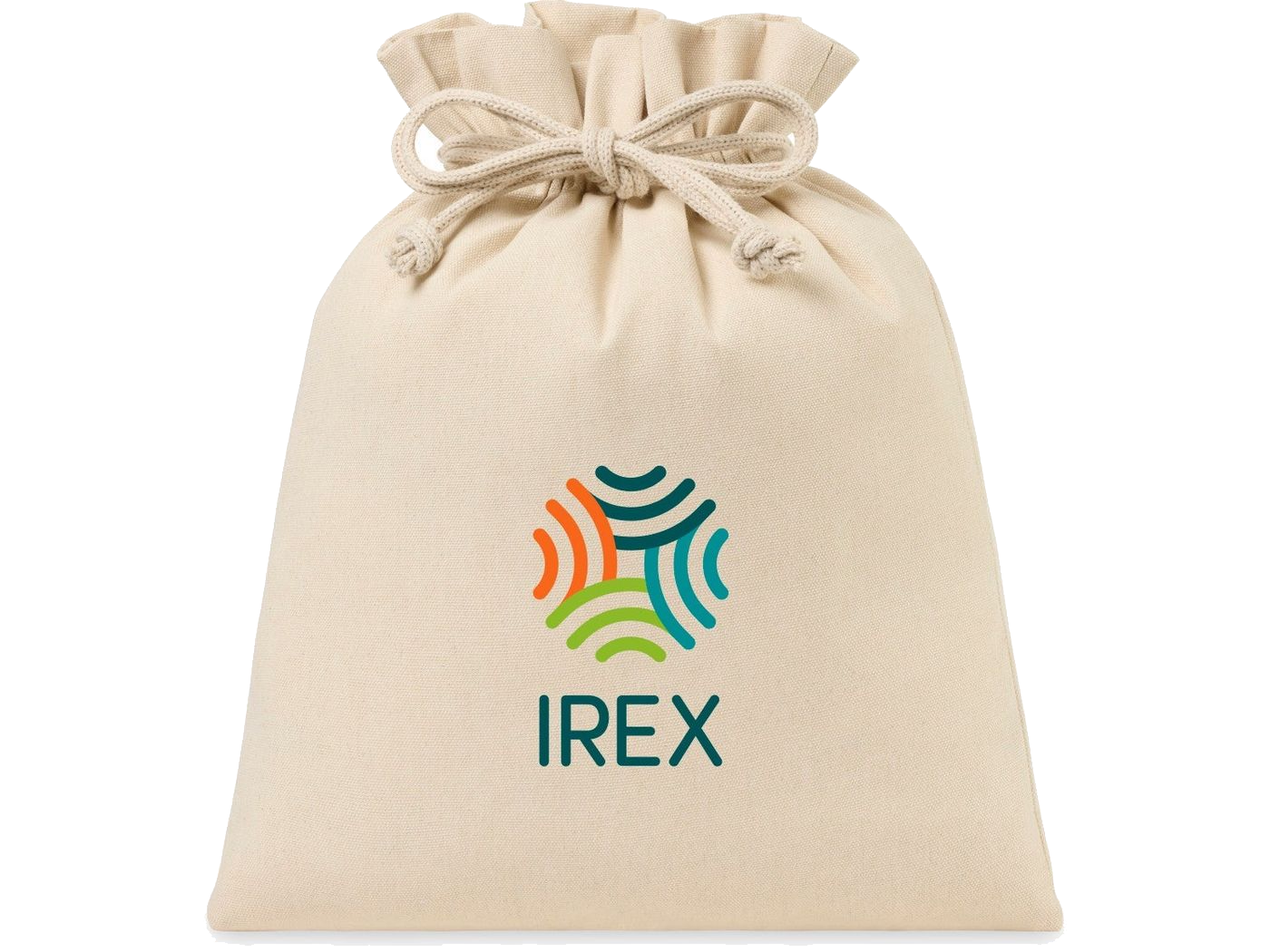 Eco-conscious Canvas Drawstring Gift Bag - Large - Natural - gift bag