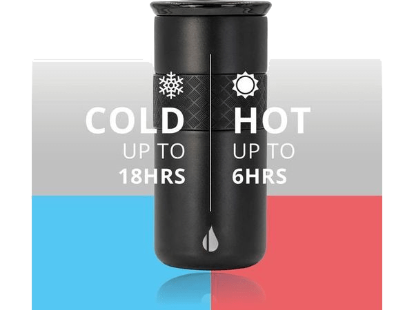 Elemental Artisan 16oz Tumbler - Matte Black - Tumblers - SwagWear