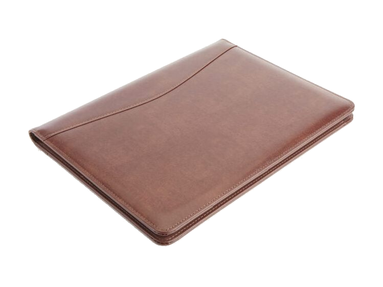 Executive Writing Portfolio - British-Tan - Leather Portfolios
