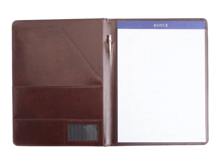 Executive Writing Portfolio - Leather Portfolios - SwagWear