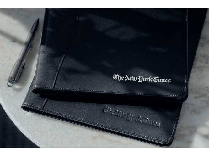 Executive Writing Portfolio - Leather Portfolios - SwagWear