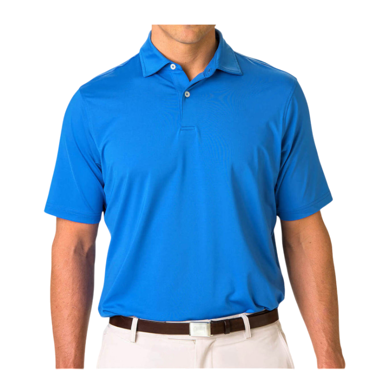 Fairway & Greene Men's Tournament Solid Tech Jersey Polo