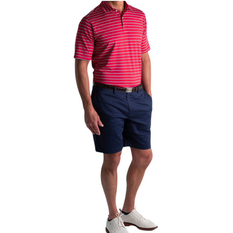 Fairway and Greene Men's Faxon Stripe Polo