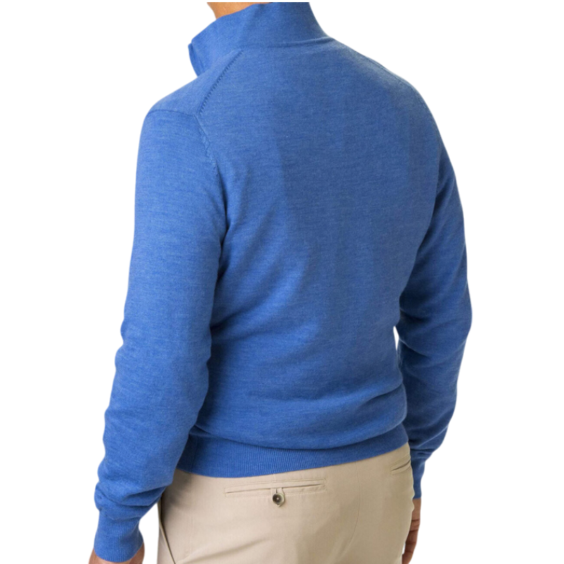 Fairway & Greene Men's Baruffa Quarter-Zip Windsweater
