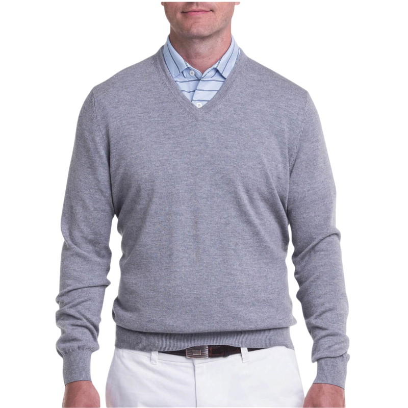 Fairway & Greene Men's Baruffa V-Neck Sweater