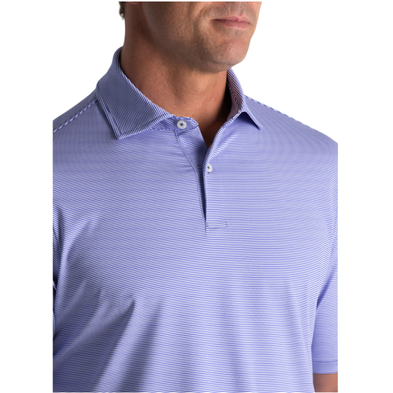 Fairway & Greene Men's Mini Stripe Polo