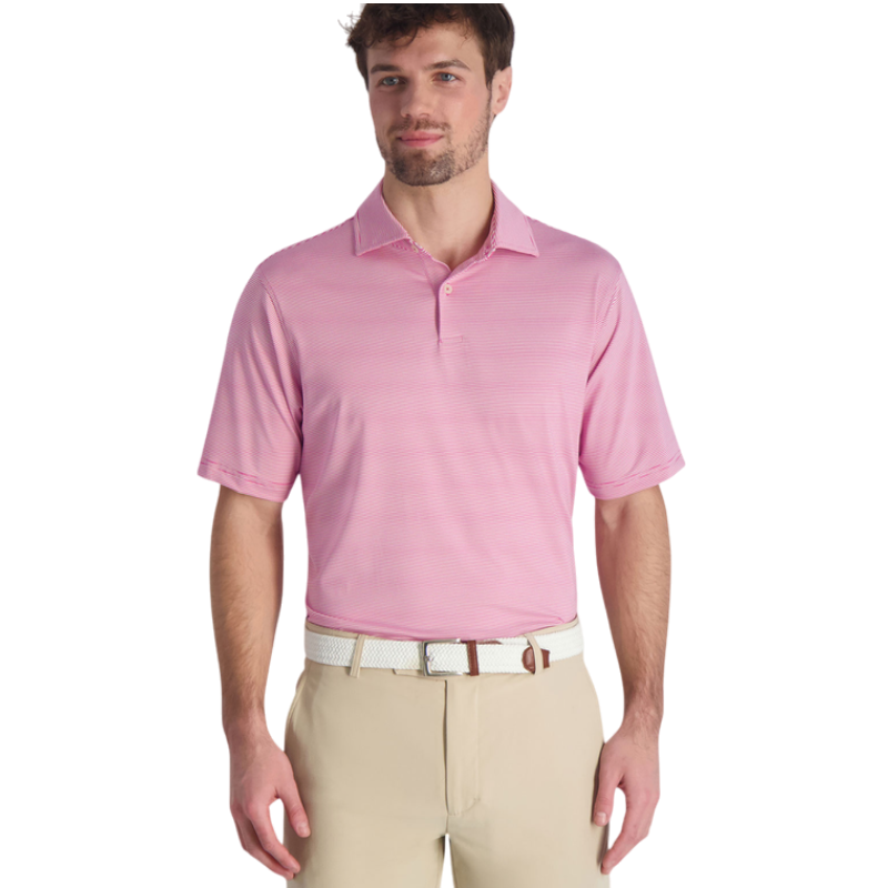 Fairway & Greene Men's Mini Stripe Polo
